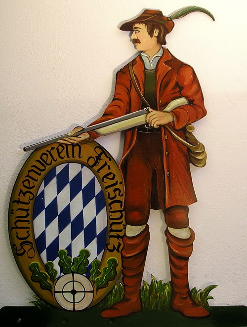 Maibaumschild Schtzenverein